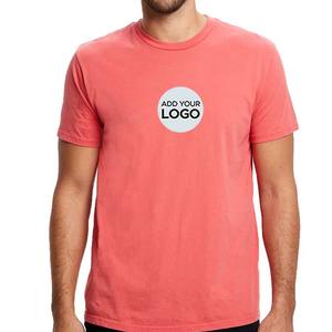 T-shirts décontractés en coton à manches courtes et col rond, vêtements de sport classiques - Product Image 1