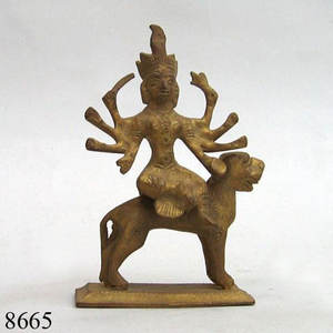 รูปปั้นทองเหลืองนัทราจ ศาสนาฮินดู อินเดีย - Product Image 6