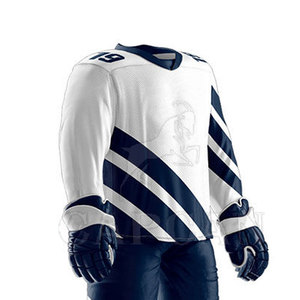 Uniforme de Hockey sobre Hielo Personalizado de la Mejor Calidad, Impreso a Color, para Hombre, 100% Poliéster, Ropa de Equipo de Sialkot - Product Image 4