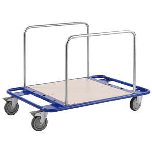 Lightweight Four-Wheel Folding <b>Platform</b> <b>Trolley</b> Customizable Industrial & Luggage Tool <b>Trolley</b> with Rubber Frame OEM Supported - Product Image 1