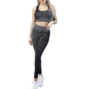 Conjunto de Yoga para Mujer, Fabricación en Fábrica, Venta Directa de Fábrica, Ropa Deportiva, Conjunto de Yoga sin Costuras para Mujer - Product Image 2