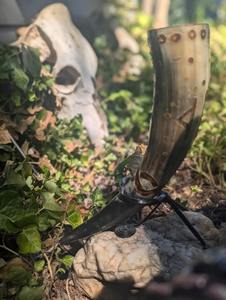 Corne à boire Viking élégante Style animal poli Unique Home Bar accessoire meilleur prix qualité exportation Souvenir - Product Image 4