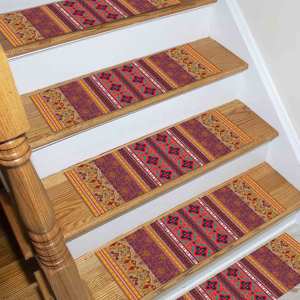 Alfombra Étnica, Alfombra Estampada con Diseño Kilim, Estilo Navajo, Moderna - Product Image 3