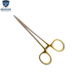 ที่จับเข็มมาย-เฮการ์แบบมืออาชีพ ทำจากสแตนเลส เครื่องมือผ่าตัด จับกระชับ ปากเข็มทำจากทังสเตนคาร์ไบด์ ทนทาน - Product Image 1