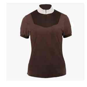 Wholesale Women Luxury Horse <b>Riding</b> Base Layer Equestrian Suit Stretchy Customised Logo High Quality Short Sleeve Base Layers - Product Image 4