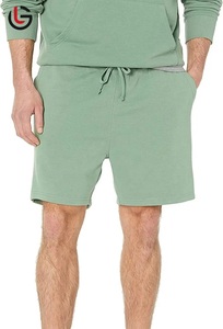 Pantalones Cortos Deportivos de Gimnasio para Hombre, OEM, de Felpa, Spandex/Algodón, Cintura Alta, Cierre con Cordón, Cómodos, Estilo Casual para Correr - Product Image 5