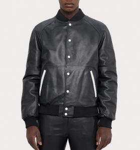 Nueva colección Genuine Sheep Nappa Chaqueta de cuero elegante para hombre con diseño personalizado y colores Último diseño - Product Image 1