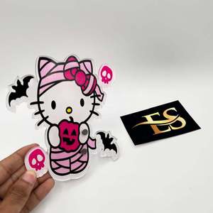 Meilleure qualité carreaux de cils d'Halloween en forme de dessin animé personnalisé carreaux de cils outils de cils durable Logo personnalisé Service OEM - Product Image 3