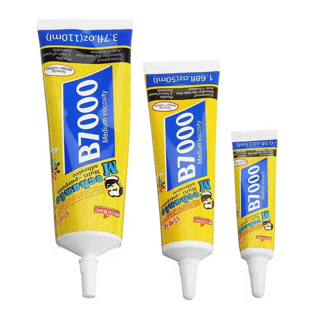 Mechanic 110ml B7000 Epoxy Resin Repair Point Diamond Fabric Glass Glue Soft Adhesive Universal Glass Plastic Mobile Phone LCD