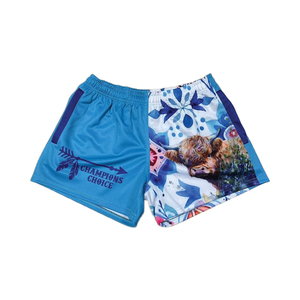 Pantalones Cortos de Rugby Unisex con Sublimación Personalizada de Diseño Nuevo, con Bolsillos con Cremallera, para Trabajo Agrícola - Product Image 4