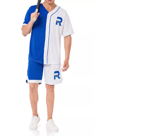 Wholesale Custom <b>Adult</b> Men's Baseball Softball Sportswear Breathable Anti-Bacterial Quick Dry Sublimated Jersey Set <b>Embroidery</b> - Product Image 3