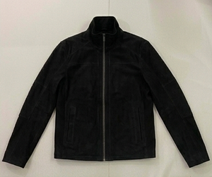 Veste en cuir pour homme, style streetwear, fermeture éclair, en nubuck de vache premium, séchage rapide - Product Image 3