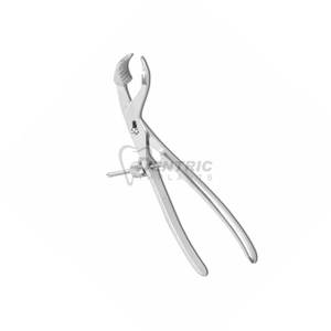 Pince de maintien d'os manuelle en acier inoxydable et porte-aiguille pour les procédures médicales légères certifiées CE - Product Image 3