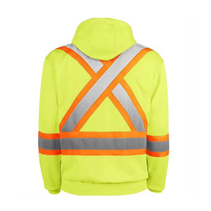 Wholesale Price Safety Hoodie Plus Size In Stock Safety Hoodie High Vis Custom Made High Quality Safety Hoodie - Product Image 2