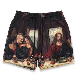 Shorts de sport pour hommes en gros, shorts d'été pour hommes, shorts grande taille, shorts en maille 100% personnalisés, vêtements de sport légers pour le sport et l'exercice - Product Image 4