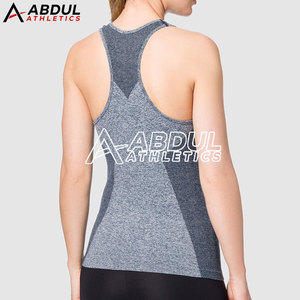 Débardeur uni pour femme, sans manches, vêtement de mode pour la gym, le yoga, l'entraînement et un usage quotidien. - Product Image 3