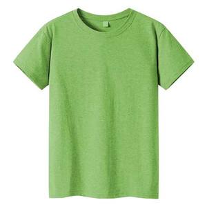 Crewneck Short Sleeve <b>Men's</b> Clothing T Shirts Solid Color Wholesale Best Selling Summer 100% Cotton T-shirt for <b>Men</b> Loose Fit - Product Image 1