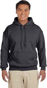 Sweats à capuche solides en molleton mélangé doux avec poche kangourou pour hommes et femmes industrie du sport de haute qualité - Product Image 4