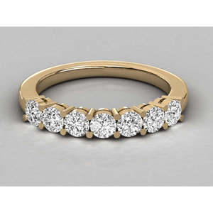 Anillo de Oro de 10K con Diamante Cultivado en Laboratorio para Mujer - Product Image 5