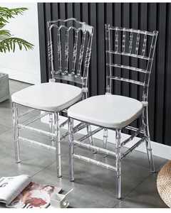 Vente en gros Chaise de mariage Chiavari transparente en plastique acrylique pour événement et repas - Product Image 3