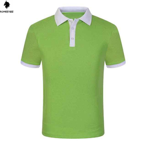 Polos de golf tactiques 3D pour hommes Maillot à manches courtes à séchage rapide 100% polyester Design solide Techniques brodées - Product Image 4
