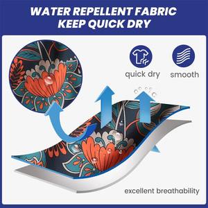 กางเกงขาสั้นลำลองสำหรับผู้ชายลายลูกไม้ผ้านอนวูฟเวนระบายอากาศสำหรับทีมแวร์ออกแบบได้ตามต้องการ - Product Image 4