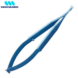 Tijeras de Microresorte de Calidad Premium con Hojas Curvas para Bordado, Costura, Cutículas y Depilación de Cejas de INNOVAMED - Product Image 3