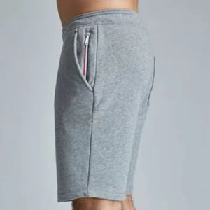 Wholesale Custom <b>Men's</b> 100% Cotton Sweat <b>Shorts</b> Elastic Waist Washed Finish Breathable Quick Dry Oversized Casual Running - Product Image 1