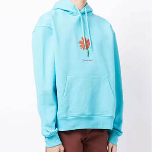 2024 nuevas sudaderas con capucha bordadas Unisex, venta al por mayor, ropa informal de alta calidad con estampado en relieve personalizado y diseño de diamantes de imitación de diseñador - Product Image 3