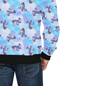 Men's High Quality <b>Hoodies</b> with Sleeves and Zipper Customized OEM Printing Low Price Wholesale Sublimation Yoga Top - Product Image 4