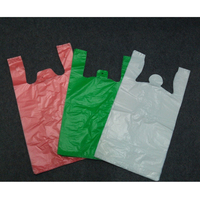 Bolsas de camisetas compostables OEM 100%, Asa de compras de supermercado, cremallera, embalaje de plástico PP con logotipo personalizado impreso, hecho en Vietnam