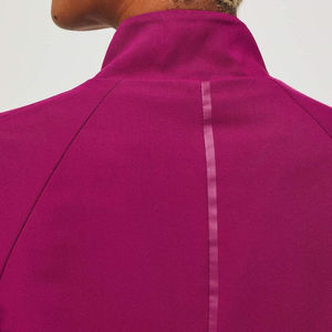 Veste d'uniforme médical en coton tricoté personnalisée, zippée, respirante et confortable, haute qualité, avec détection d'aiguilles - Product Image 6