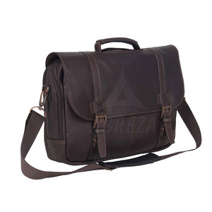 Sac pour ordinateur portable en cuir véritable léger et imperméable pour hommes Logo personnalisé Séchage rapide Respirant À la mode Couleur personnalisée Design décontracté - Product Image 2