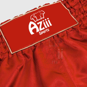 OEM Diseña tus propios pantalones cortos de Muay Thai para hombre 2024 recién llegados cómodos pantalones cortos de boxeo Muay Thai - Product Image 4