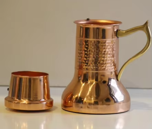 Increíble jarra de cobre, un símbolo de una vida consciente del bienestar. Las jarras de cobre son perfectas para buscar soluciones naturales para la salud. - Product Image 3