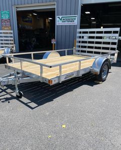 Compre el nuevo remolque agrícola de descarga de servicio pesado limpio con inclinación hidráulica disponible en tamaños 7x12 7x14 6x12 y 6x14 Calidad Premium. - Product Image 4