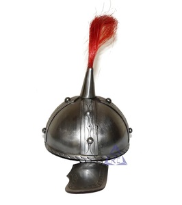 Antique Imitation Médiévale Mini Romain Centurion Armure En Acier Poli À La Main Divers Casque UV Imprimé Home Office Cadeau Décoratif - Product Image 6
