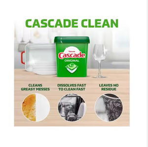 Fournisseur USA Cascade-Complete : Capsules/tablettes lave-vaisselle tout-en-un, parfum frais, solides, pour le lavage de la vaisselle, 78 unités, prix le plus bas - Product Image 3