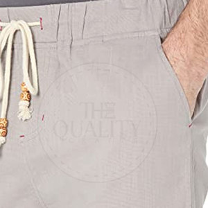 Alta calidad superventas 100% algodón sólido hombres pantalones cortos ropa de entrenamiento secado rápido uso Casual gran oferta - Product Image 4