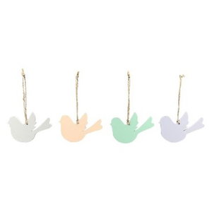 Décor de fête fête anniversaire célébration décorations de pâques fer suspendus oiseaux ornements de noël - Product Image 1