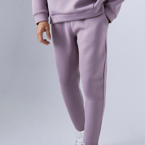 Survêtement à capuche personnalisable en polyester/coton de haute qualité pour homme, collection printemps 2026, respirant, lavé, avec cordon de serrage - Product Image 4