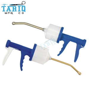 Nueva llegada pistola de drenaje instrumentos veterinarios automático Animal ganado cuerpo de plástico Drencher - Product Image 1