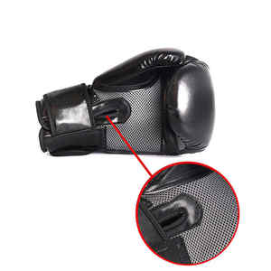 Suministro directo de fábrica, guantes de boxeo de último estilo para Unisex, servicio OEM, precio barato, guantes de cuero MMA genuino con su logotipo - Product Image 2