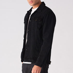 2024 élégant Denim hommes vestes tenue décontracté service OEM en gros de haute qualité coton personnalisé hommes jeans veste - Product Image 3