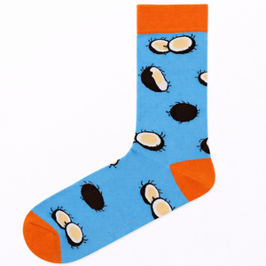 Calcetines de invierno cálidos y novedosos, con forro de felpa, aislamiento térmico, diseños de orejas de animales, calcetines de casa tipo pantuflas DIY - Product Image 4