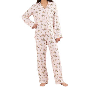 Fully Customized Printed Top Quality <b>Pajama</b> Sets For Ladies Sleepwear Wholesale Loungewear Night <b>Suits</b> In Wholesale Price - Product Image 1