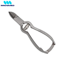 INNOVAMED INSTRUMENTS Set de Podología de 6 Piezas, Herramientas Manuales de Acero Inoxidable para el Cuidado de los Pies y Uñas, Kit de Corrección de Uñas, Clase II