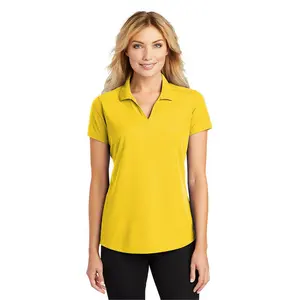 महिलाओं के लिए कस्टम थोक महिला पोलो टी शर्ट ड्रेस सांस लेने योग्य ग्रीष्मकालीन कैज़ुअल गोल्फ पोलो टी शर्ट 2024