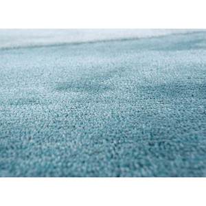 Tapis géométrique en laine et viscose bleu Caliedo, tufté à la main, pour salon, 4 m de large, rectangulaire, 10 mm, pour couloir, modèle Tnq-1510 - Product Image 3