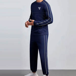 Conjuntos Deportivos de Invierno de Talla Grande, 100% Algodón, de Alta Calidad, Personalizables, Transpirables, de Secado Rápido, en Color Liso, Más Vendidos - Product Image 3